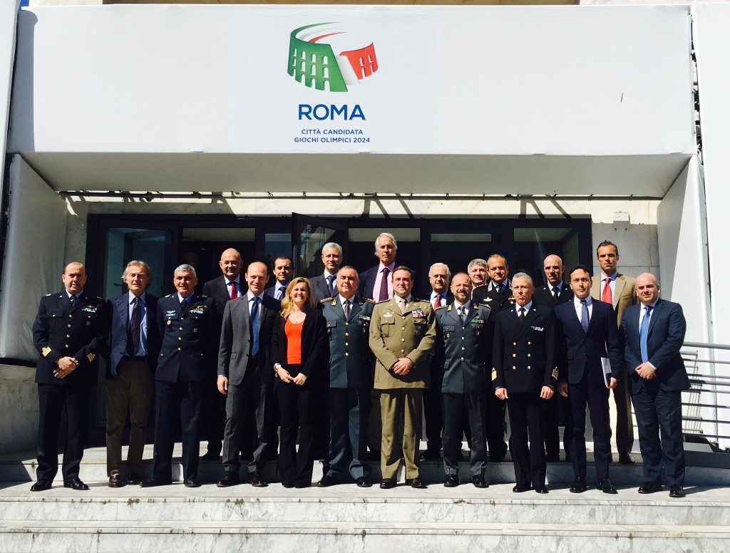 Italian military pledge support to Rome 2024 at meeting in capital city
